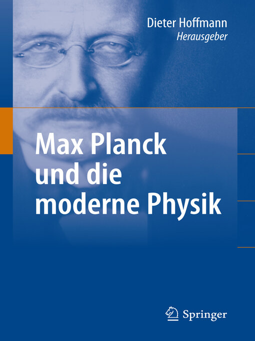 Title details for Max Planck und die moderne Physik by Dieter Hoffmann - Available